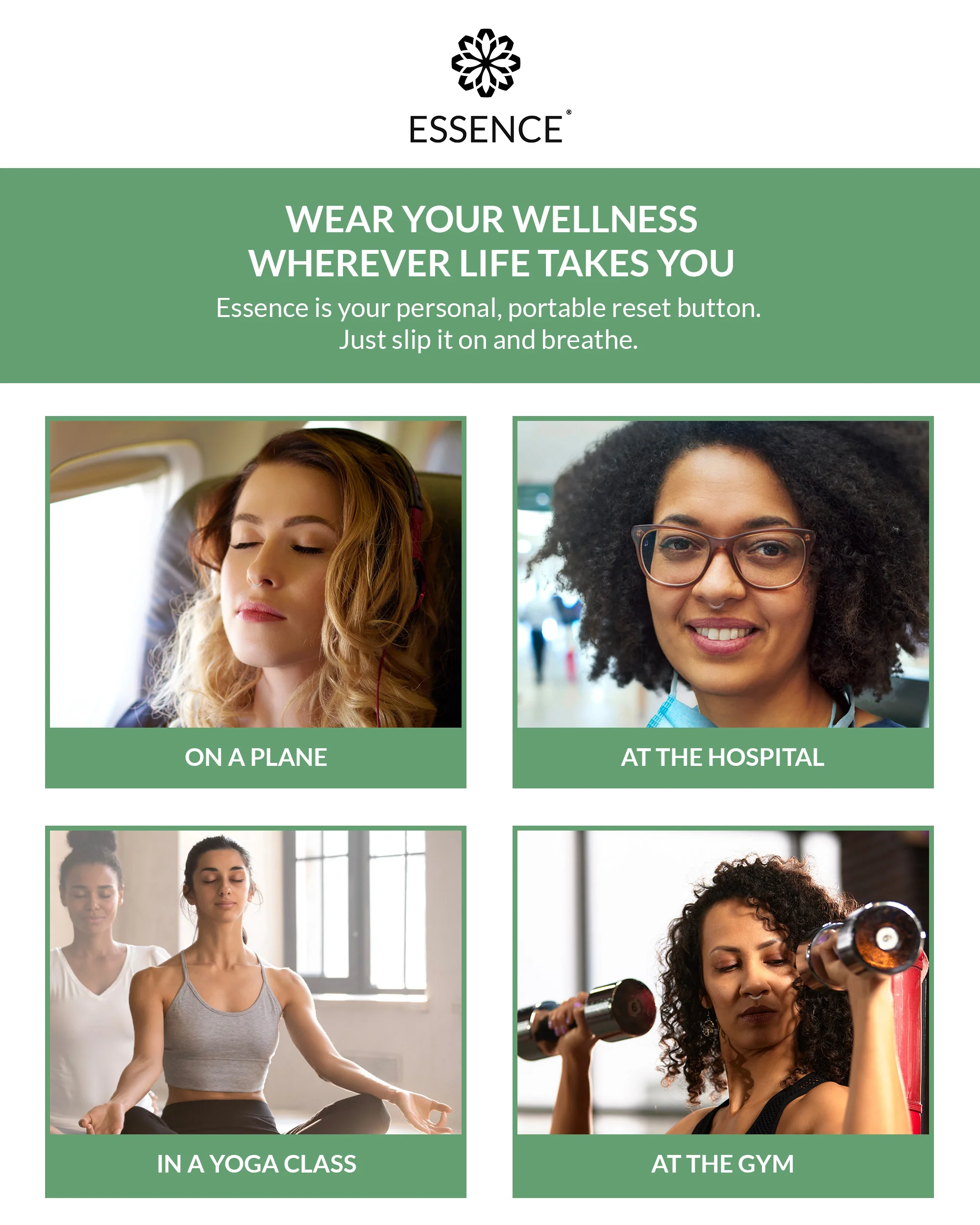 Bergamot Scent Nasal Diffuser Ring - Image 6