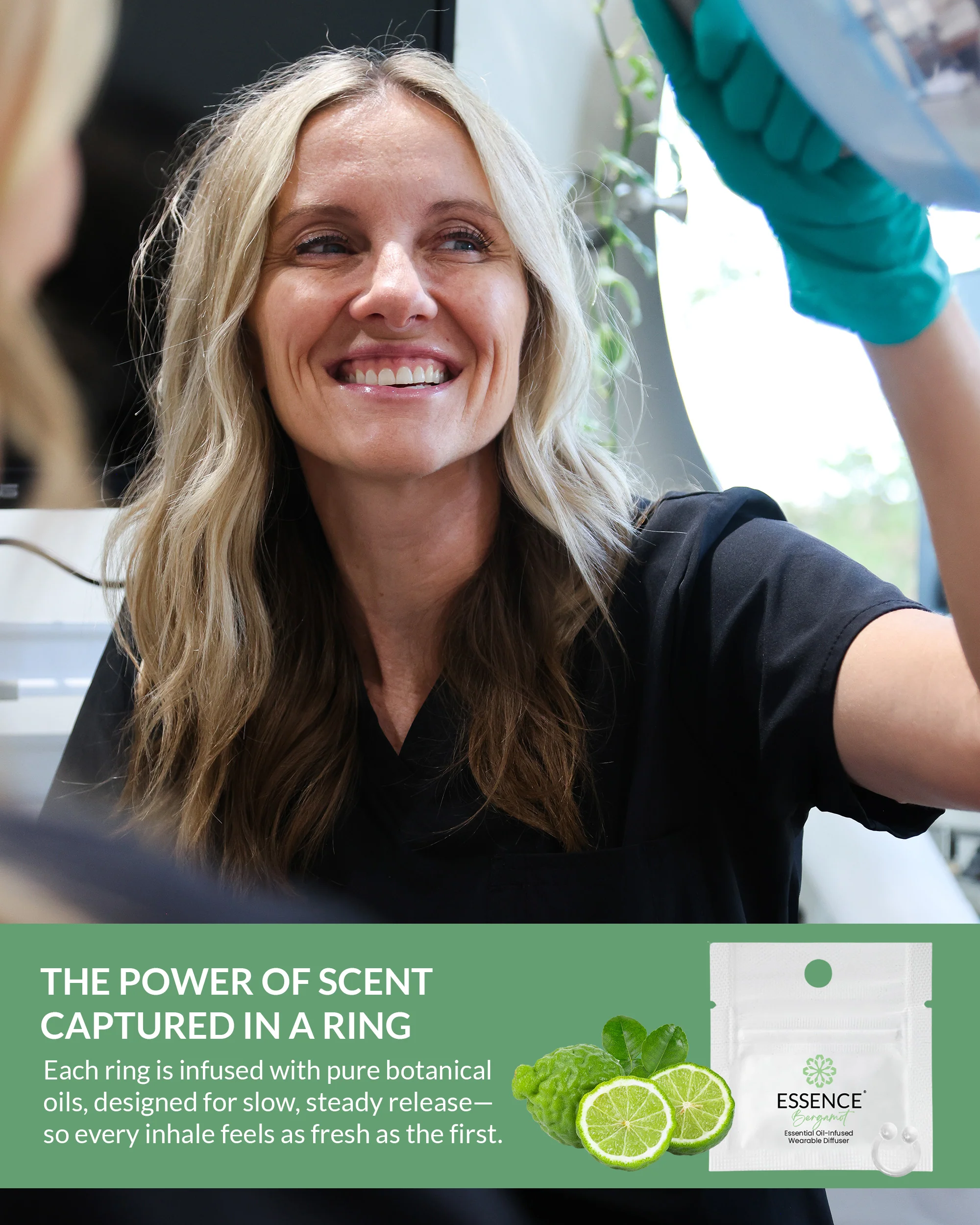 Bergamot Scent Nasal Diffuser Ring - Image 7