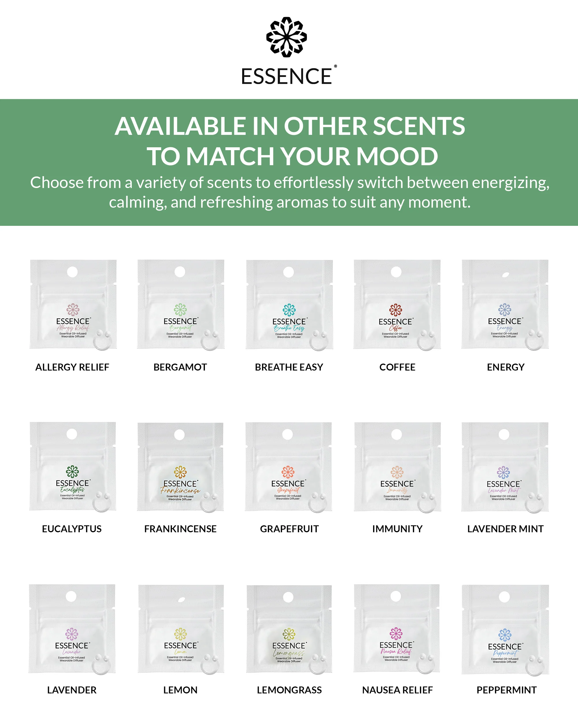 Bergamot Scent Nasal Diffuser Ring - Image 9