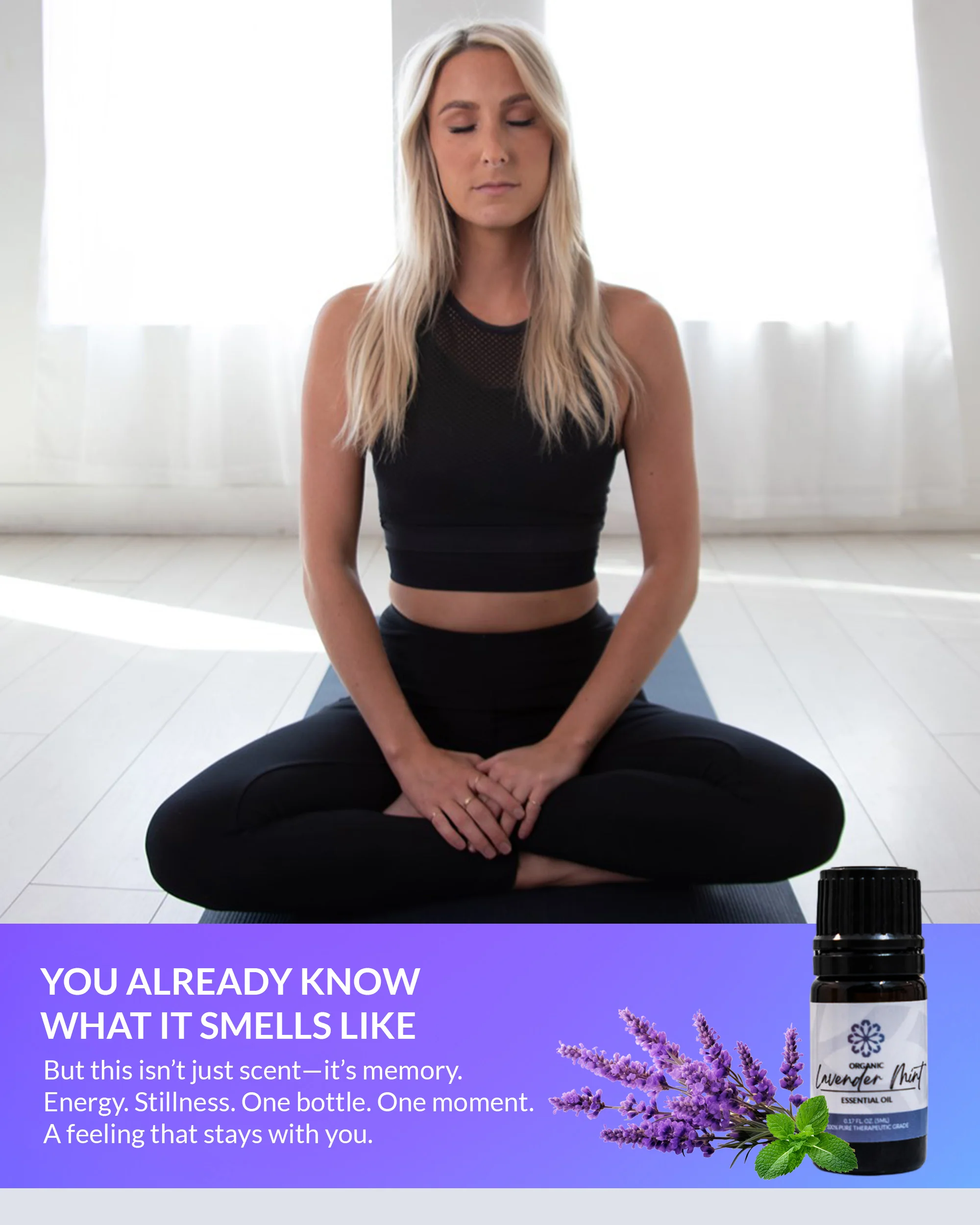 Lavender Mint Essential Oil – 5 mL Bottle Soothing Relaxation Meets Refreshing Vitality - Image 3