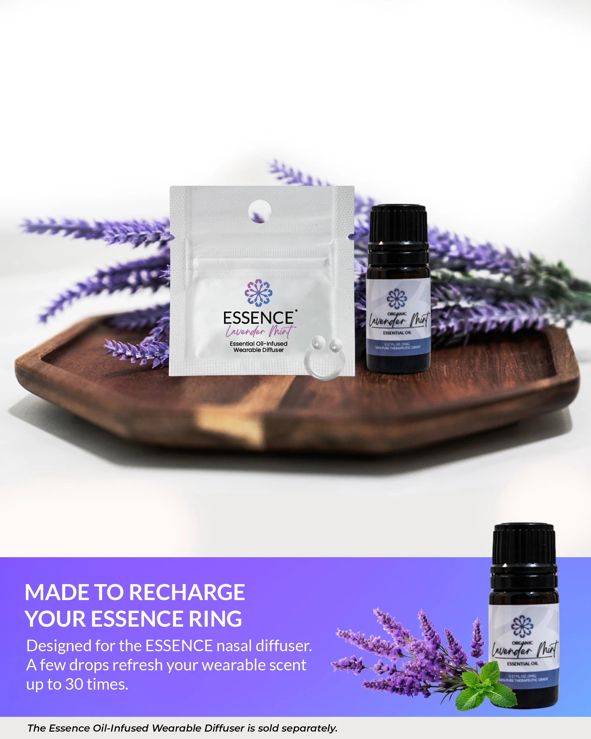 Lavender Mint Essential Oil – 5 mL Bottle Soothing Relaxation Meets Refreshing Vitality - Image 7