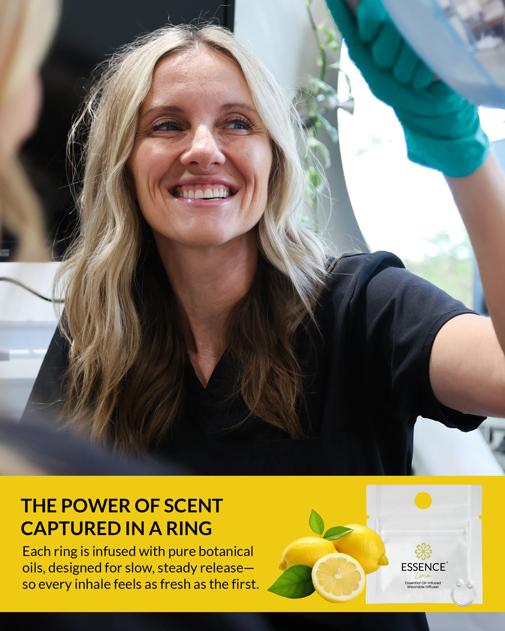 Lemon Scent Nasal Diffuser Ring - Image 6