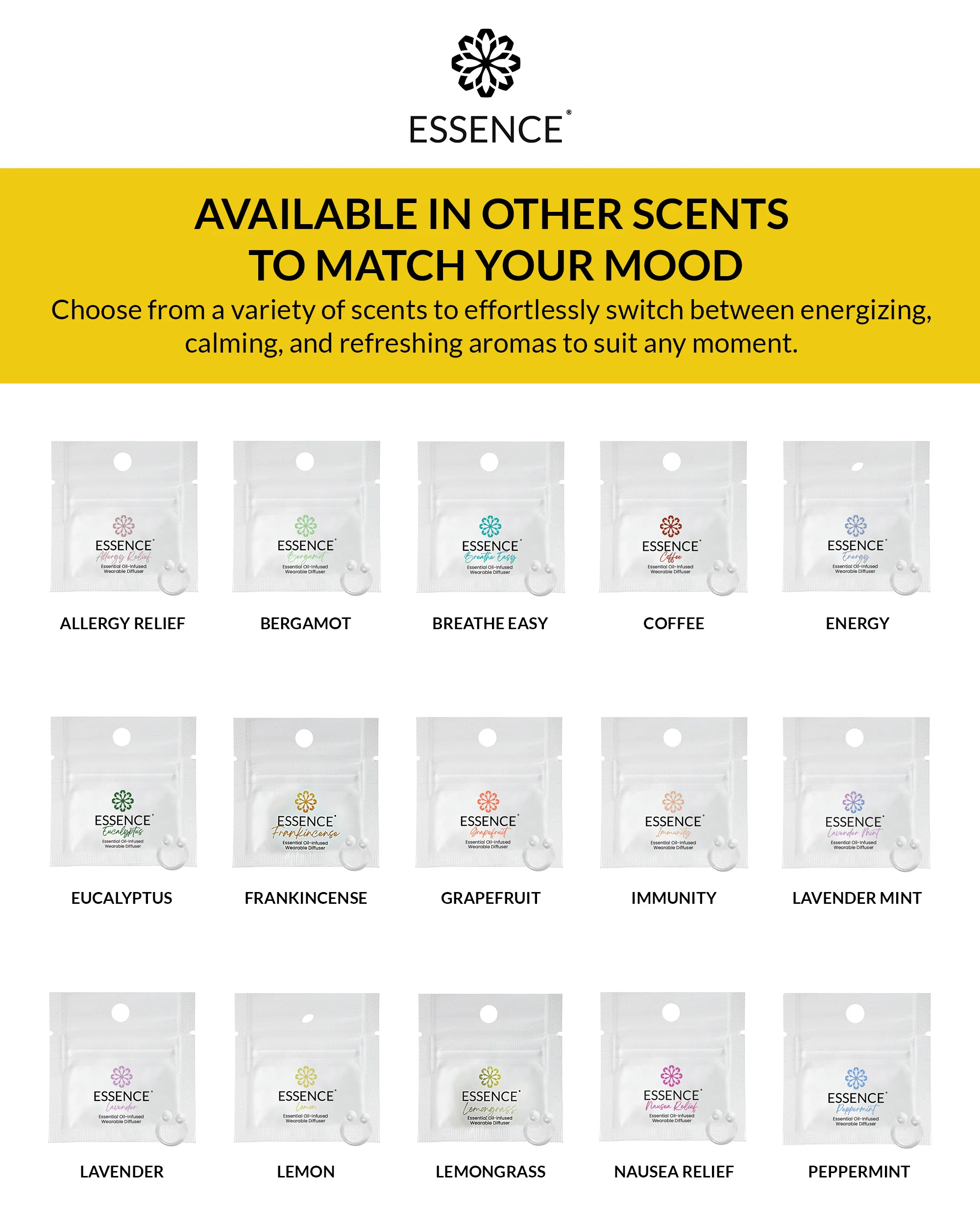 Lemon Scent Nasal Diffuser Ring - Image 8