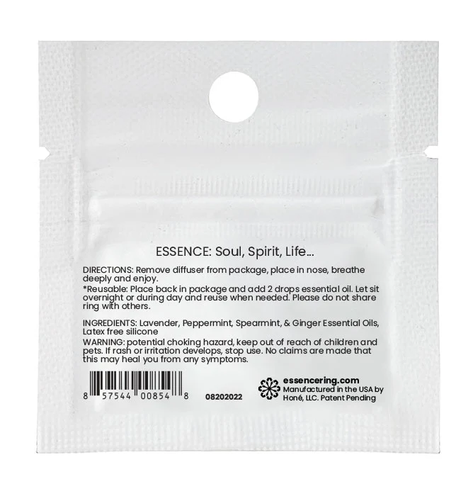 Nausea Relief Blend Nasal Diffuser Ring - Image 3