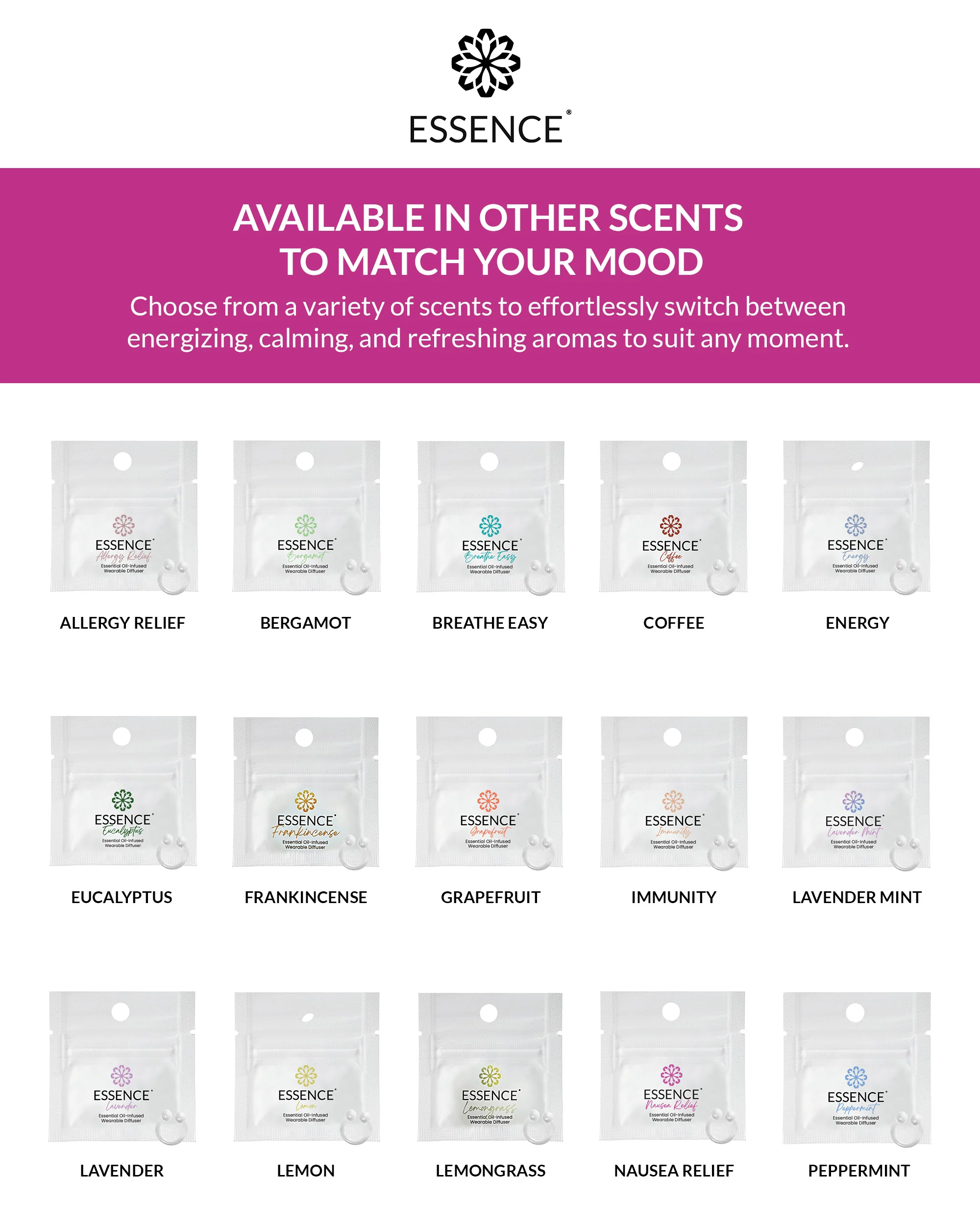 Nausea Relief Blend Nasal Diffuser Ring - Image 9