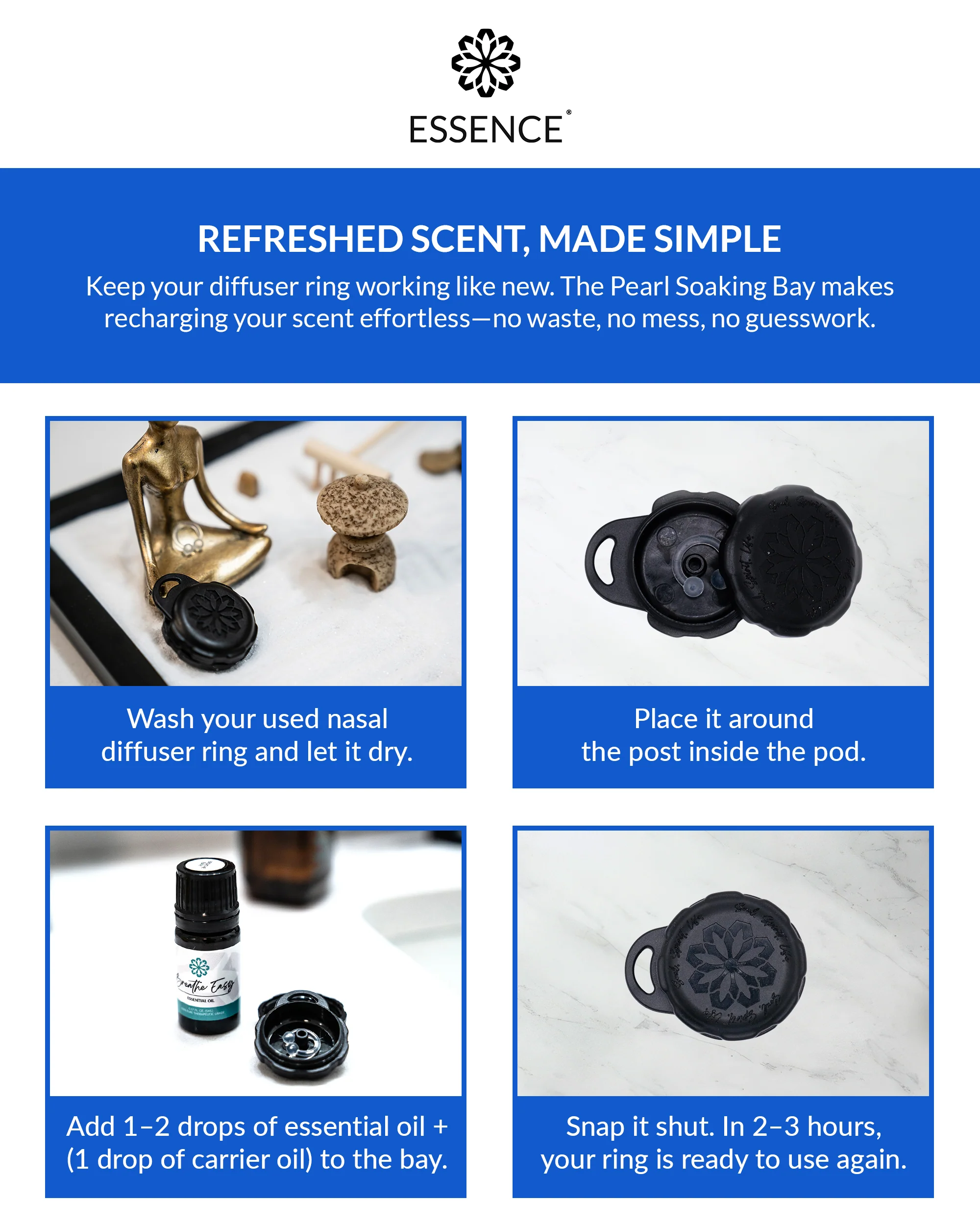 Pearl Travel Case, Soaking Bay, Oil and Rings - Image 4