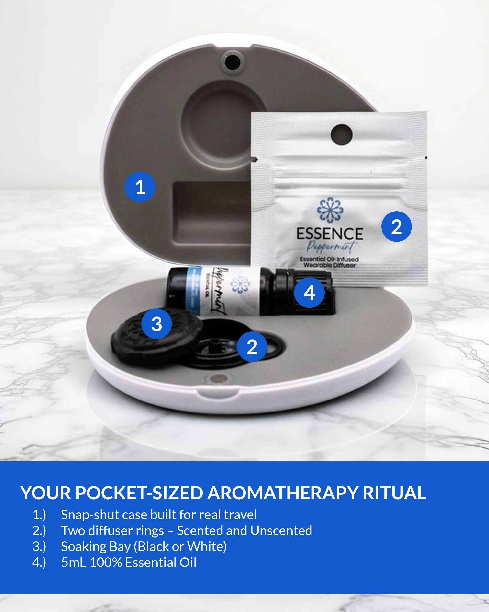 Pearl Travel Case, Soaking Bay, Oil and Rings - Image 5