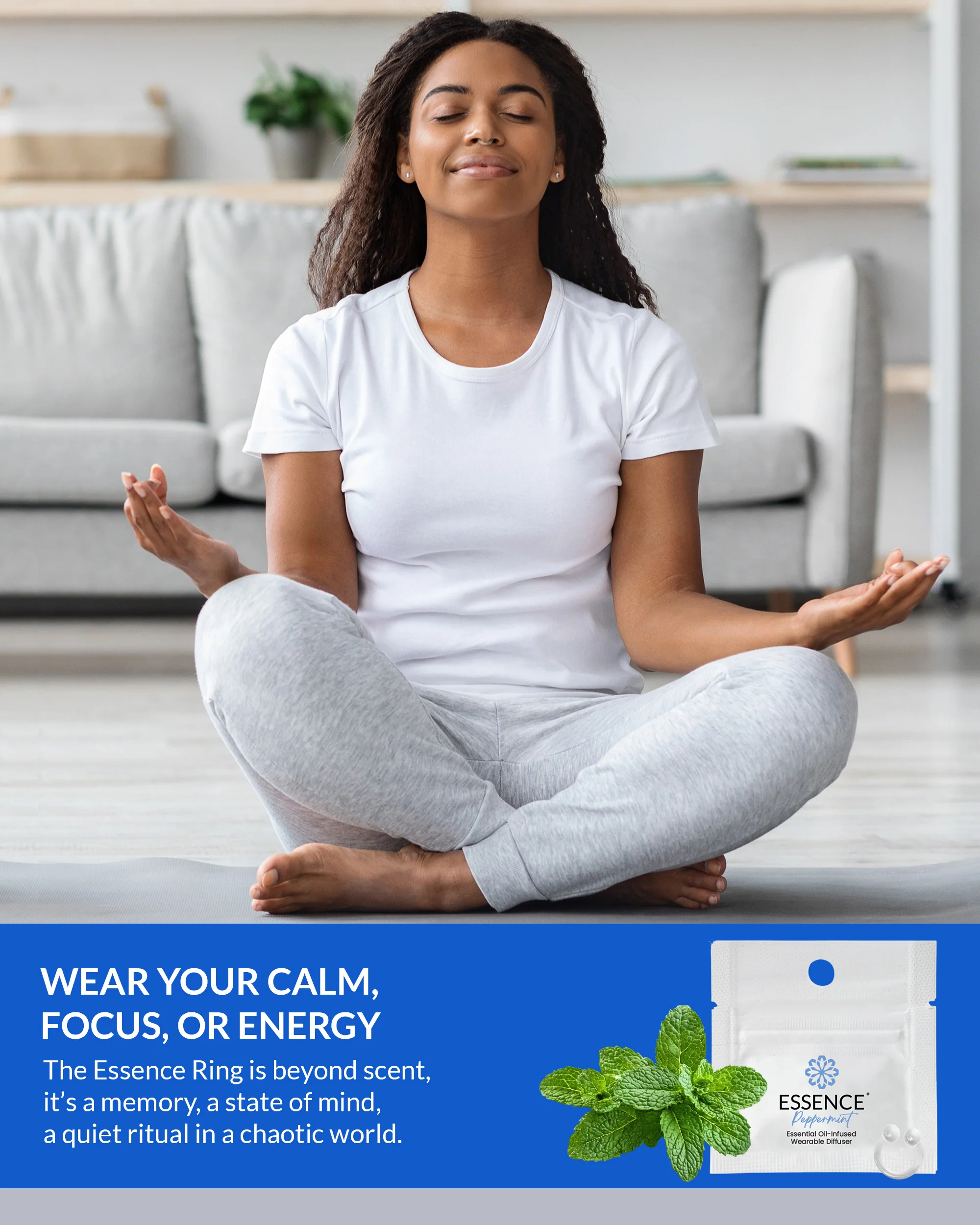 Peppermint Scent Nasal Diffuser Ring - Image 4