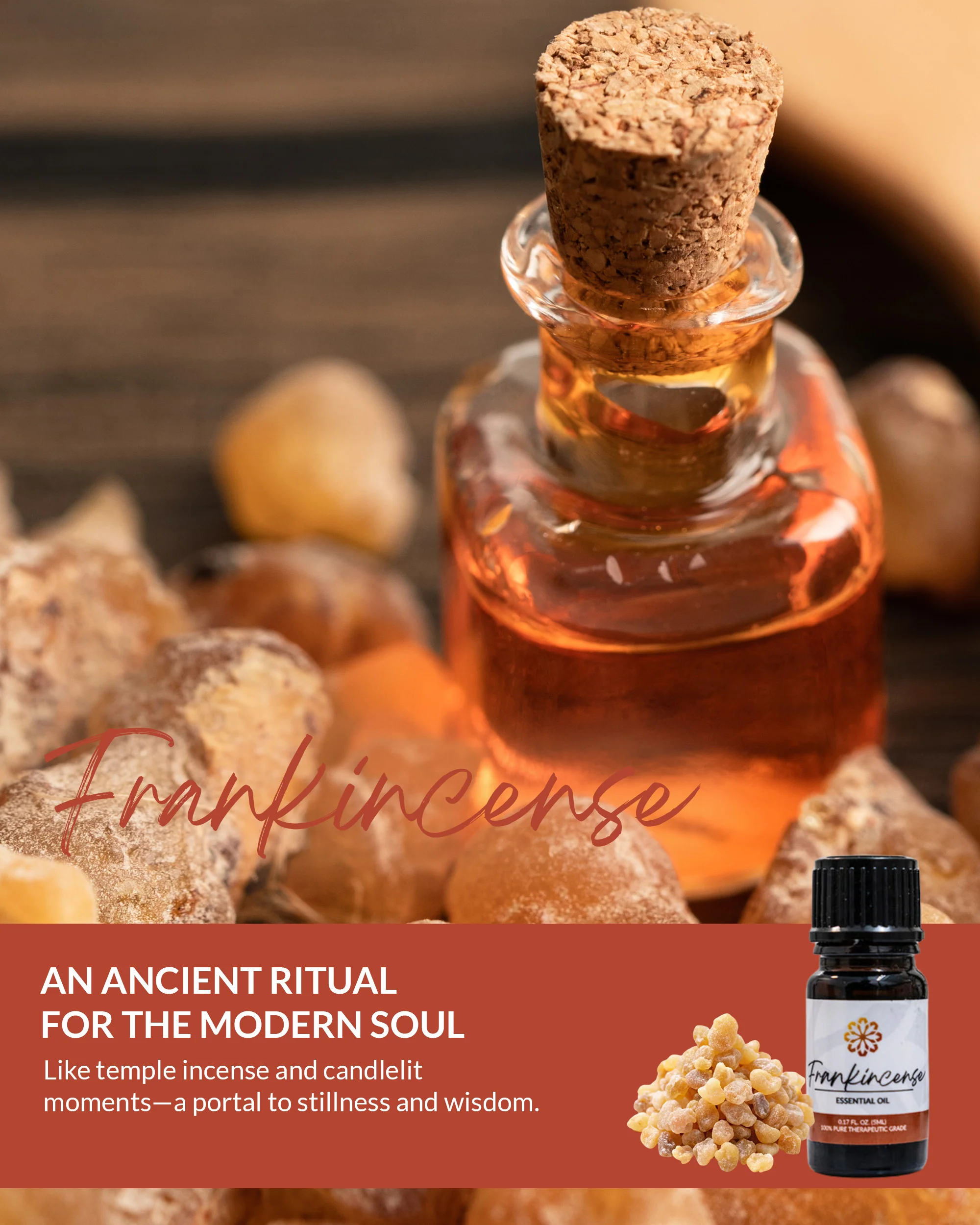 Frankincense Essential Oil 5mL - Therapeutic Grade for Calm, Clarity & Respiratory Support - Image 4