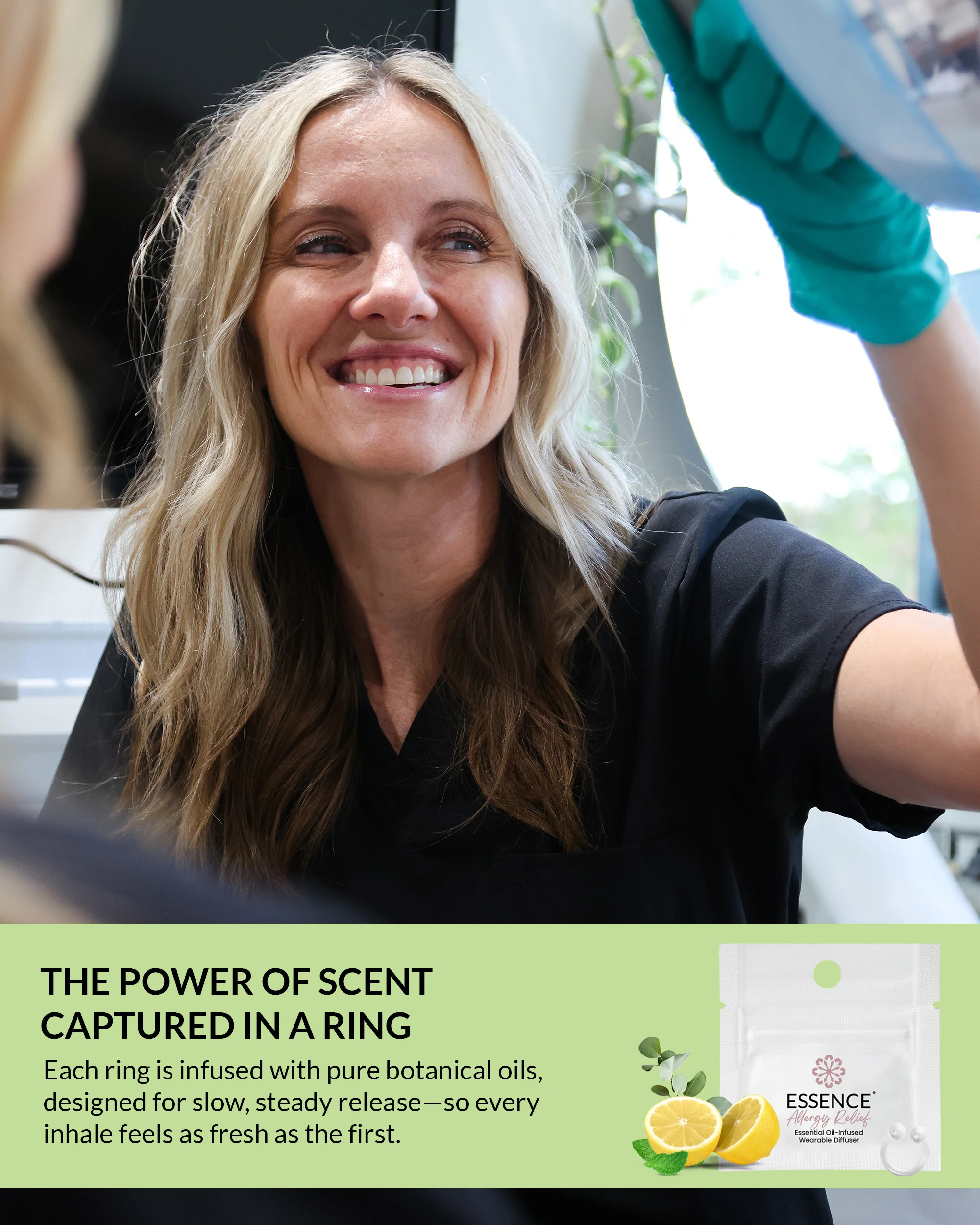 Stress Relief Blend Nasal Diffuser Ring - Image 6