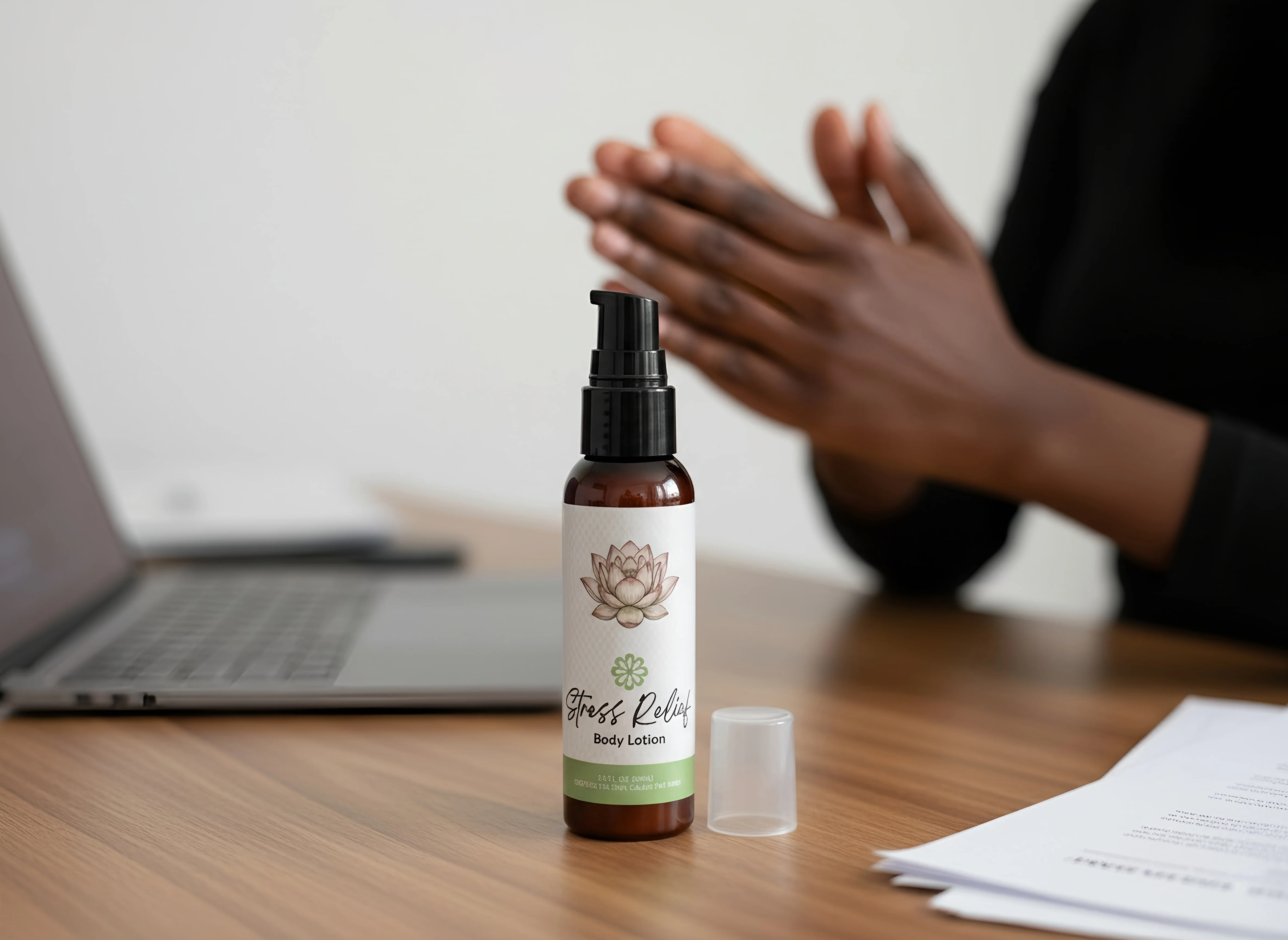 Stress Relief Body Lotion (2.0 fl oz) - Image 11